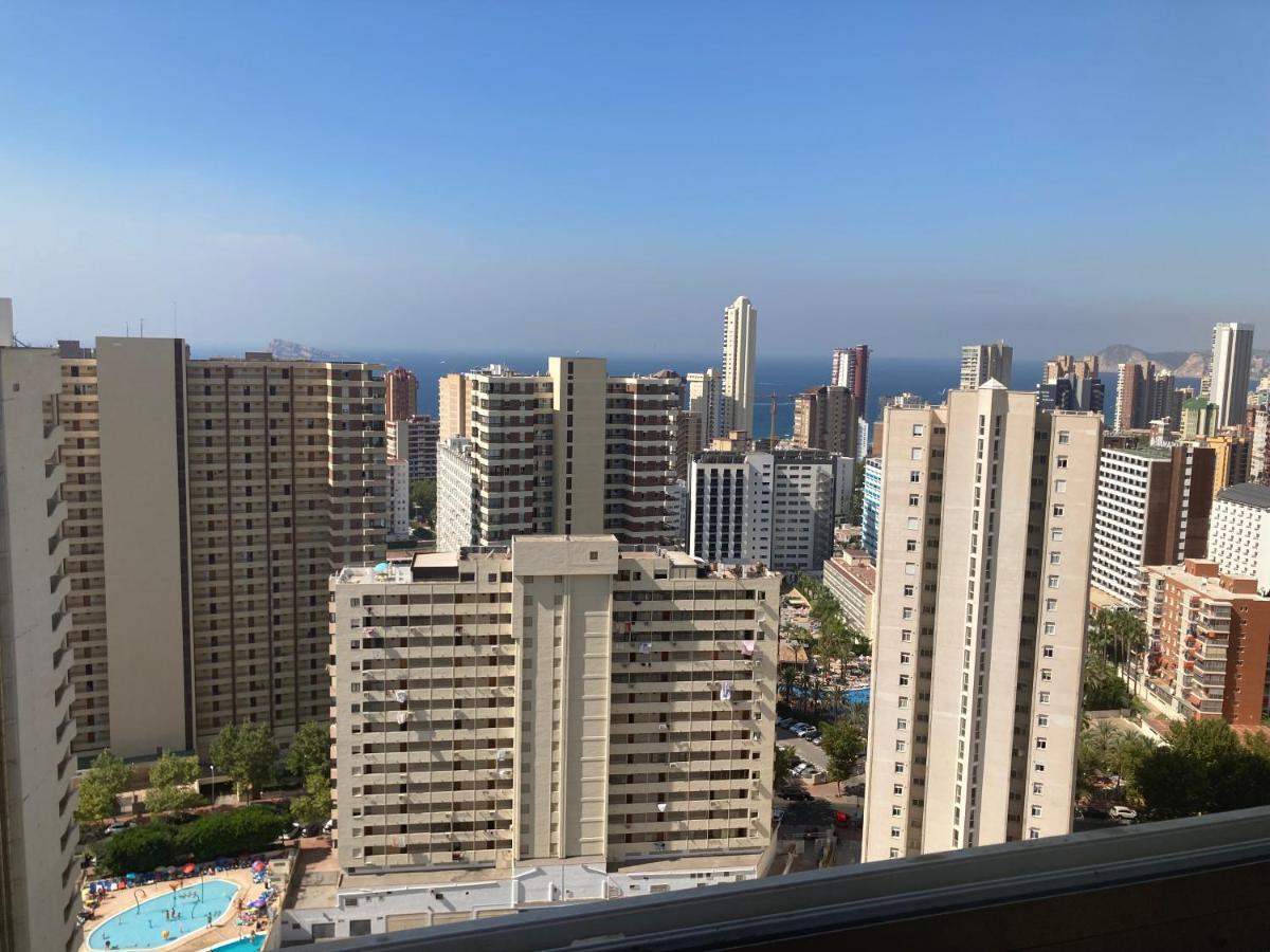 Rascacielo Bonito Mirando Al Mar Lejlighed Benidorm Eksteriør billede