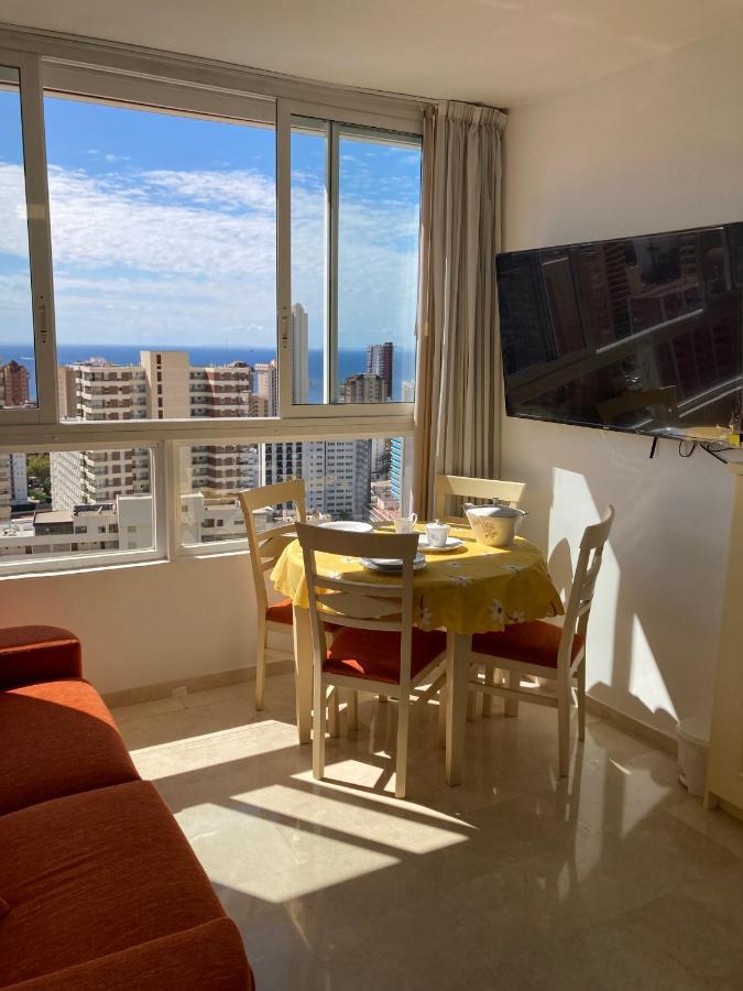 Rascacielo Bonito Mirando Al Mar Lejlighed Benidorm Eksteriør billede